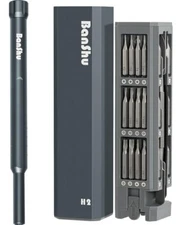 Banshu Small Screwdriver Set 46 in 1 Mini Screwdriver Set with Case Tiny Torx...