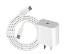 Original USB-C to USB-C  20W Charger Cube, for iphone, android