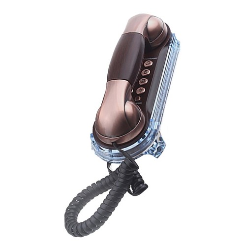 Decorative Wall Telephone Big Button Mechanical Ringer Not Need Power - Zdjęcie 9 z 10