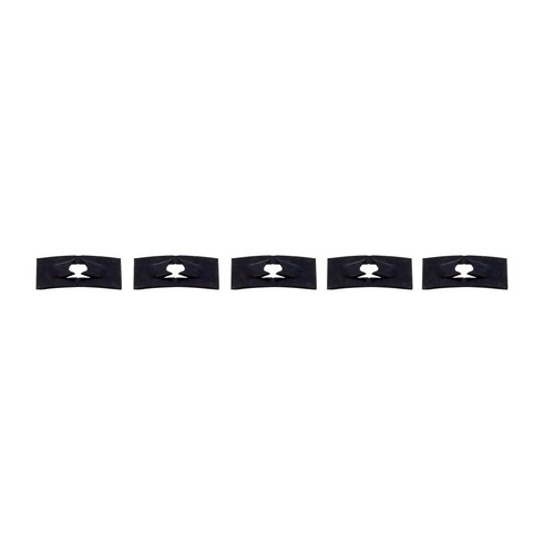 1955 1956 1957 Chevrolet Bel Air Tri Five Chrome Quarter Panel Script Emblem - Picture 3 of 4