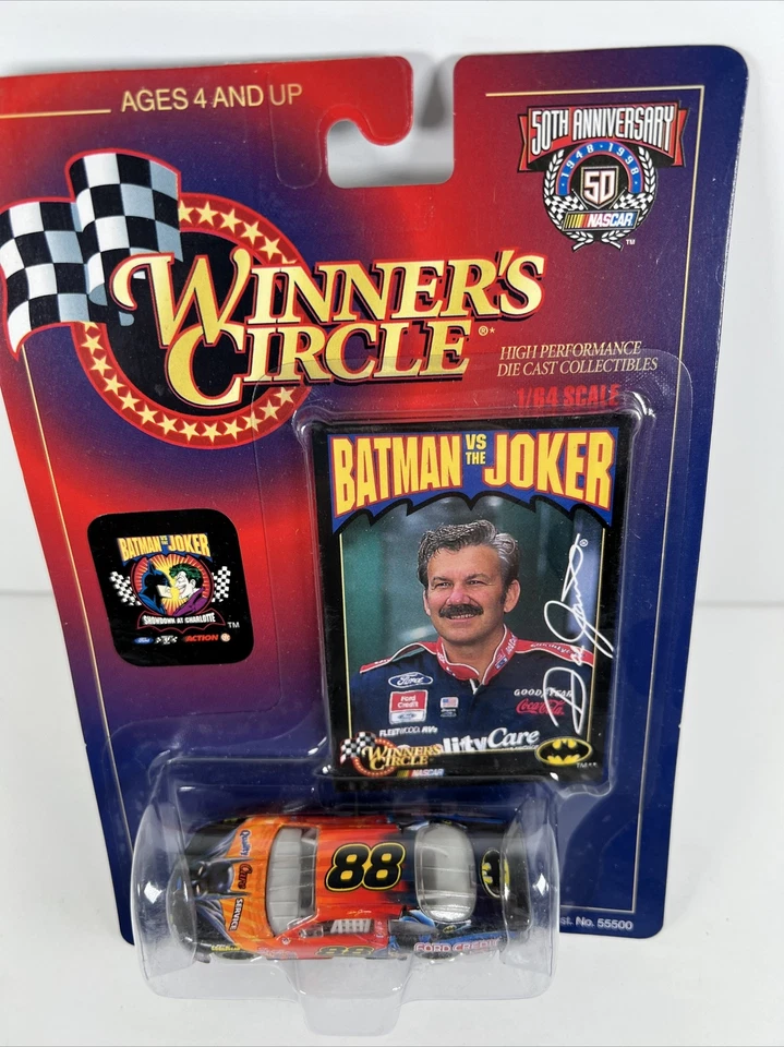 Winners Circle Dale Jarrett Die-Cast Stockcar Nascar #88 Batman 50th Anniversary - Image 3 of 4