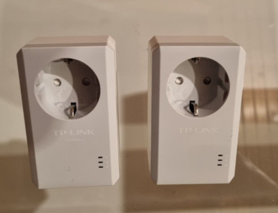 TP-Link Powerline AV500 PowerLAN-Adapter - Weiß (TL-PA4015P))
