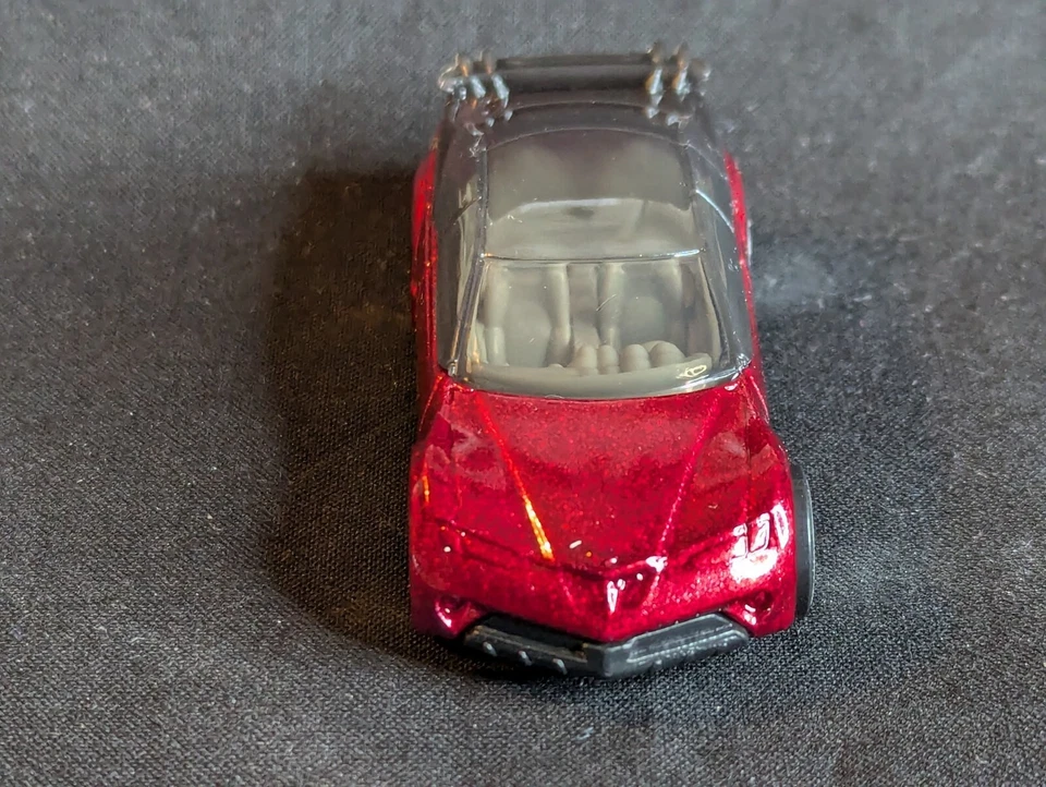 Hot Wheels Pontiac Rageous 1999 First Editions Die Cast 1:64 Red 1998 base - Image 3 of 4