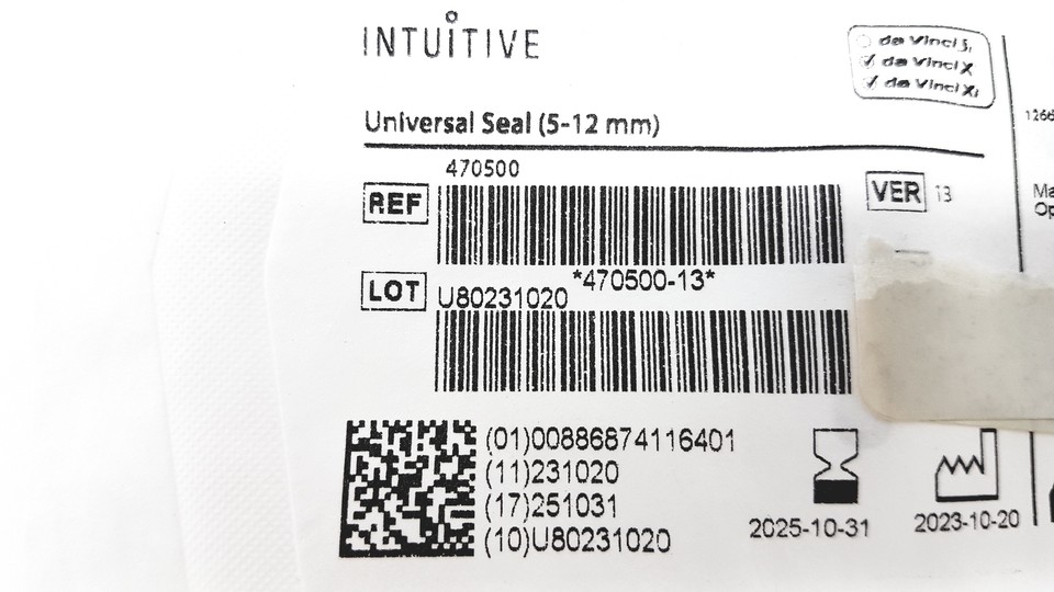 Intuitive Da Vinci Xi Universal Seal 5-12mm Ref. 470500 | eBay