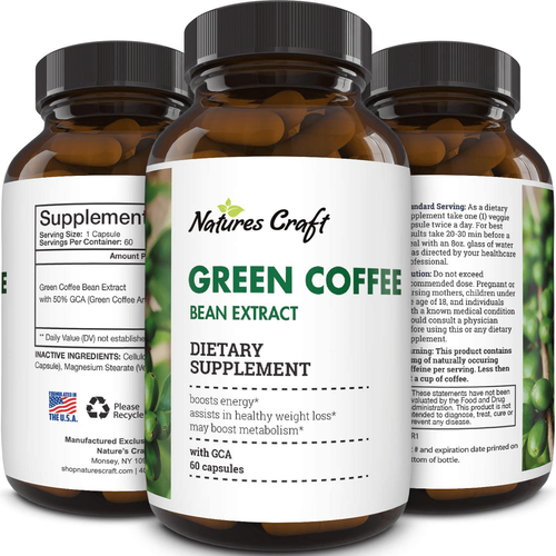 Pastillas De Cafe Verde Para Adelgazar- Capsulas Para Bajar De Peso  Naturalmente | eBay