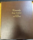 Kennedy Half Dollar Album - 180 Total UNC Coins-Includes Proofs & Silver Proofs
