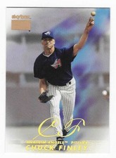1999 Skybox Premium Chuck Finley Anaheim Angels Baseball Card #179