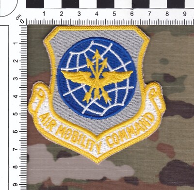 Mehrfarbiges Abzeichen des US Air Force Air Mobility Command