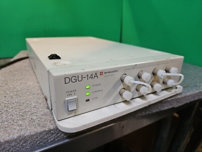 Shimadzu DGU-14A Degasser | Powers Up  + Self Tests Good