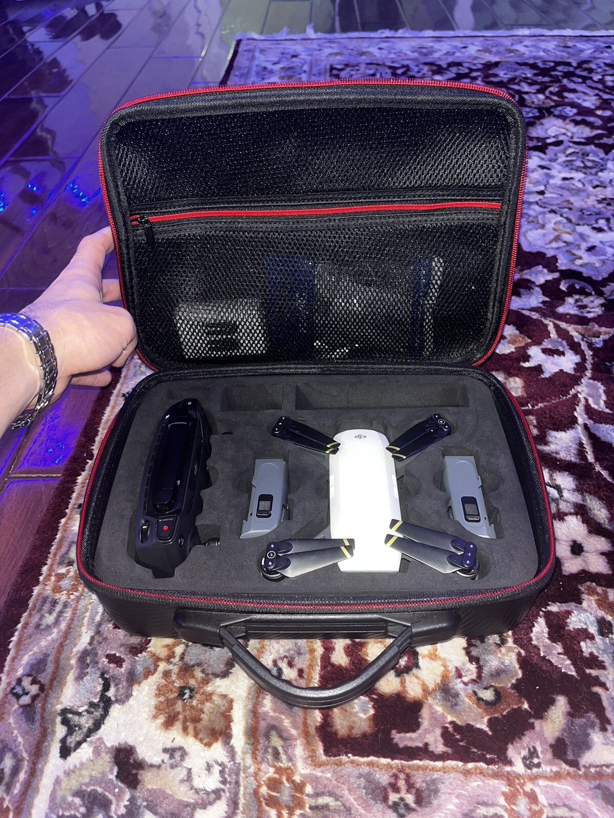 DJI Spark Fly More Combo with Remote and Extras-image