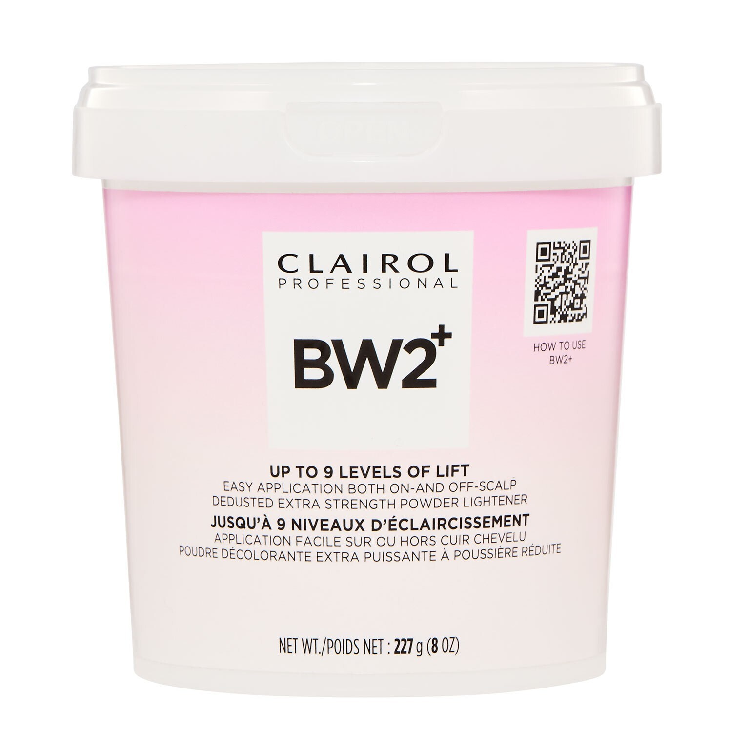 Осветлитель-пудра для ванн Clairol Bw2 Plus повышенной прочности 8 унций Новая упаковка 2790₽