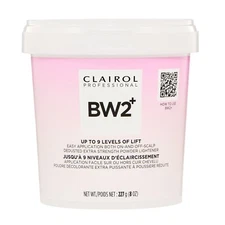 Clairol Bw2 Plus Tub Powder Lightener Extra-Strength, 8oz (New Package)