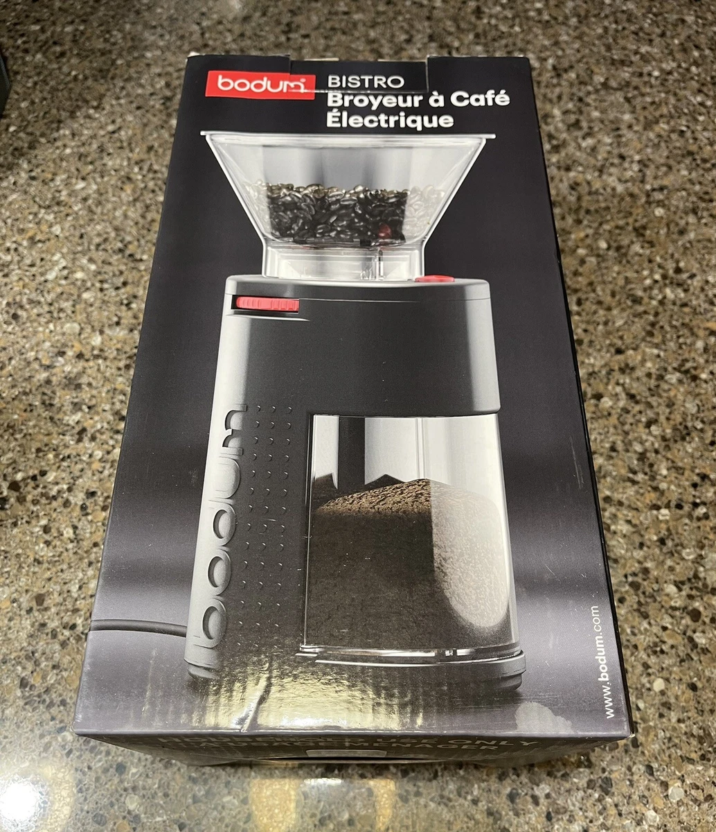 BODUM BISTRO Burr Coffee Grinder Review: Gets the Job Done