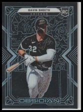 2022 Panini Chronicles Gavin Sheets Obsidian Chicago White Sox 539
