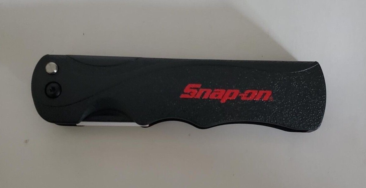 Snap On tools Locking foldable Sharpener Black 2 Positions ceramic