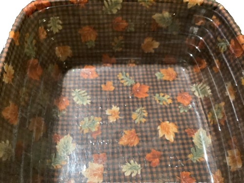 2 Longaberger Small Berry Basket & Medium Square Bountiful Harvest W/ Liners Vtg - Picture 11 of 13