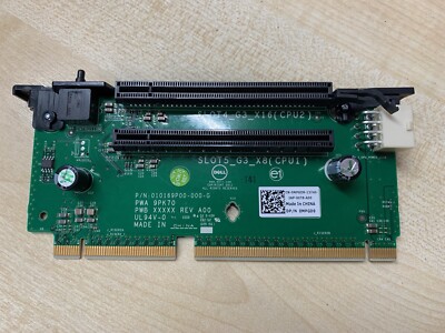 Dell PowerEdge R720 - Riser Board Card 2 Dual PCI-E X8 MPGD9 0MPGD9