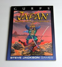 GURPS JAPAN 2nd ED Beauty Terror Adventure SJG RPG Steve Jackson Games 6006