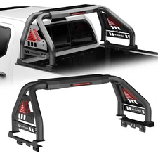Heavy Duty Roll Bar Sport Truck Bed Rack Chase For F-150 RAM Tundra Silverado