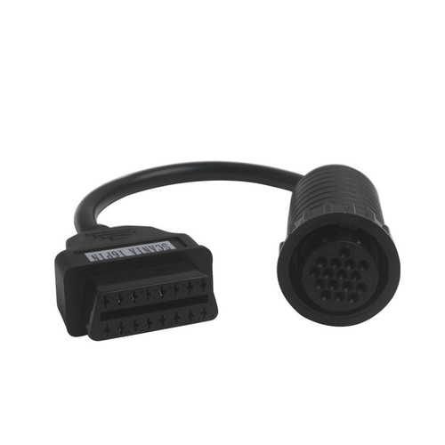 Scania 16 Pin to OBD2 OBDII Cable For Delphi, AUTOCOM, CDP Trucks Diagnostic - Picture 2 of 5