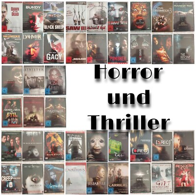DVD'S aus Sammlung zum aussuchen Horror/Thriller (Saw, Rec, The Gift, Gacy etc.