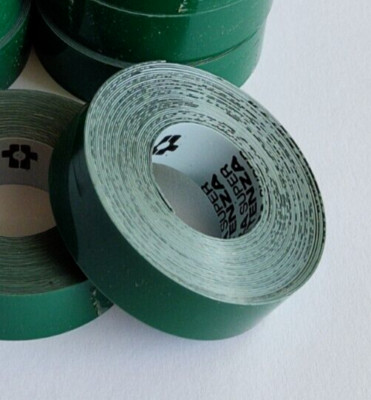 1x TENZA Prägeband Embossing Tape 12mm X 3,65m GRÜN green glanz glossy