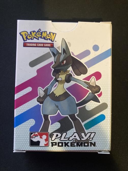 Sealed Pokemon TCG PlayLab Learn to Play Demo Starter Deck w/Non-Holo  Lucario V