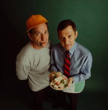 Jack Klugman, Tony Randall Promotional For 'The Odd Couple' 1973 OLD TV PHOTO