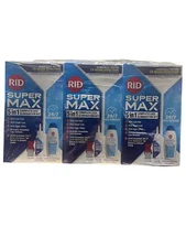 3X RID Super Max 5-in-1 Complete Lice Treatment Kit, Kills Super Lice &Eggs+24/7