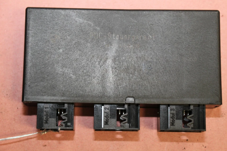 2006-2007 E60 BMW 550I PDC PARKING DISTANCE SENSOR CONTROL MODULE M7139 Foto 3 de 4