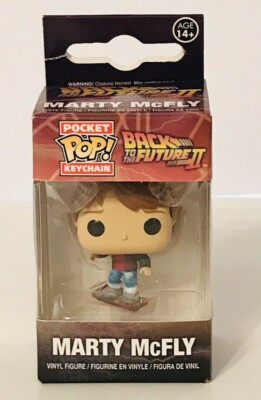 FUNKO POP BACK TO THE FUTURE MARTY MCFLY ON HOVERBOARD