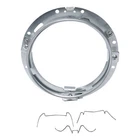 7" LED Headlight Mounting Ring Bracket Fit For Harley Touring Road King 94-13 12