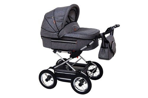 FANARI Pram Baby Stroller Fashion 2in1 CARRYCOT + PUSHCHAIR , FREE EXTRAS! - Picture 17 of 22