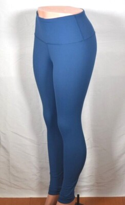 WOMENS YOGALICIOUS Blue LEGGINGS Small Full length | eBay
