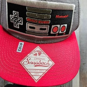Nintendo Entertainment System NES Classic Controller Snapback Hat NEW