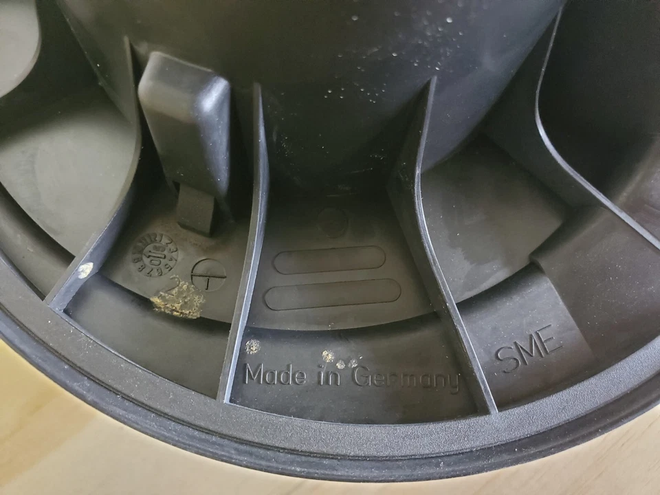 VOLKSWAGEN JETTA 2005-2010 AIRE ACONDICIONADO CALENTADOR SOPLADOR MOTOR VENTILADOR CONJUNTO FABRICANTE ORIGINAL 1K1819015 Foto 4 de 4