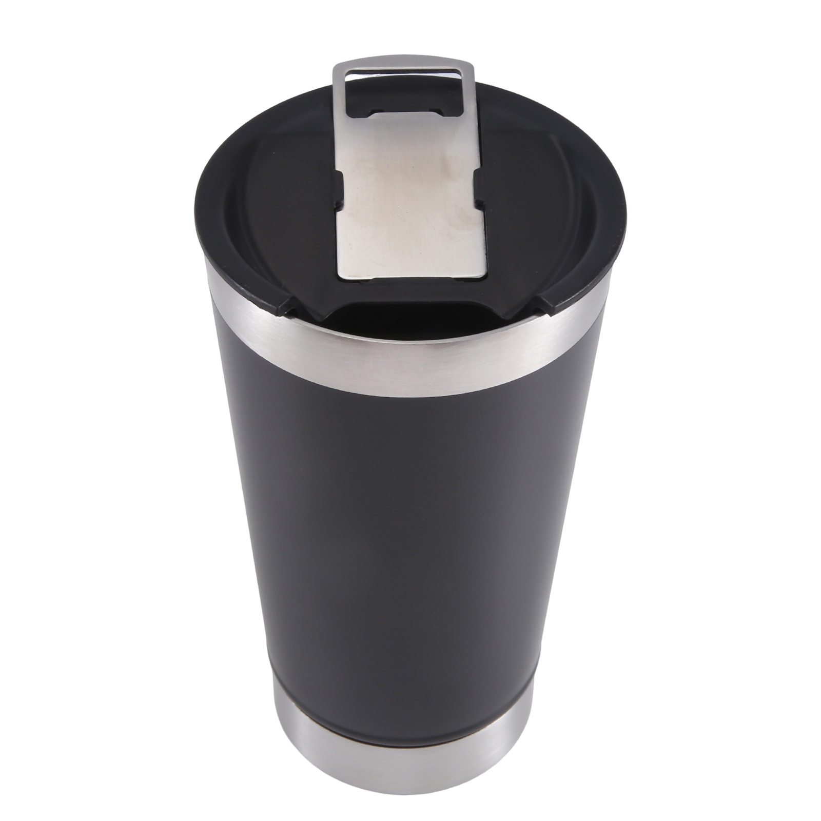 Cold  Cups with Bottle Opener Lid Stainless Steel Insulation Water Coffee9982