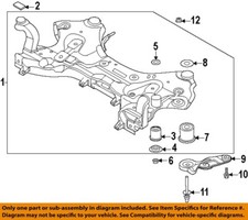 HYUNDAI OEM 16-26 Ioniq 6 Struts Components-Strut Nut 626184R000