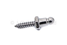 Levante el sujetador de puntos madera tornillo base perno 5/8" acero inoxidable barco bimini