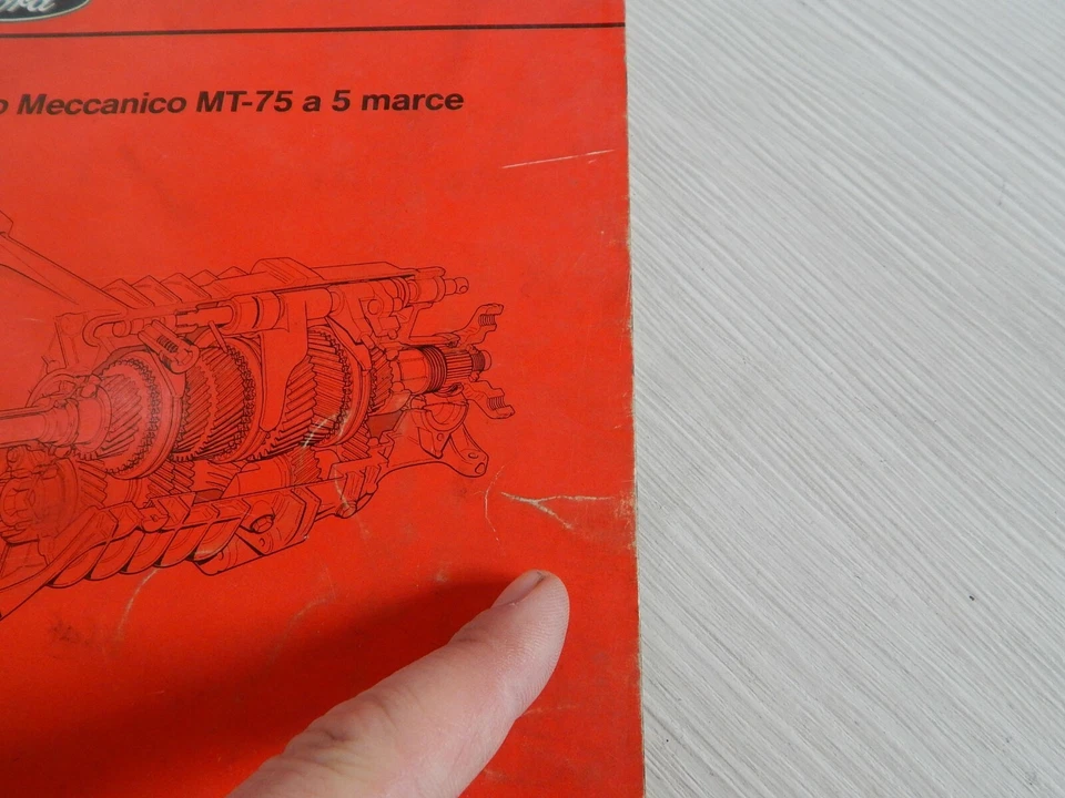 MANUALE INTRODUZIONE ADDESTRAMENTO CAMBIO FORD MT 75 MT75 1988 ITALIANO - Immagine 2 di 4
