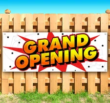 GRAND OPENING Advertising Vinyl Banner Sign LARGE SIZES! BUSINESS SIGNS USA