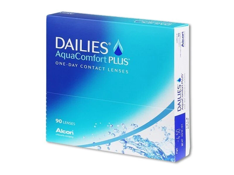 Dailies Aqua Comfort Plus Alcon Tageslinsen 1x90 Stück Kontaktlinsen