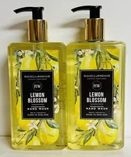 2-Pack Russell & Windsor ~ Lemon Blossom Hydrating Hand Wash 16.9 fl oz Each