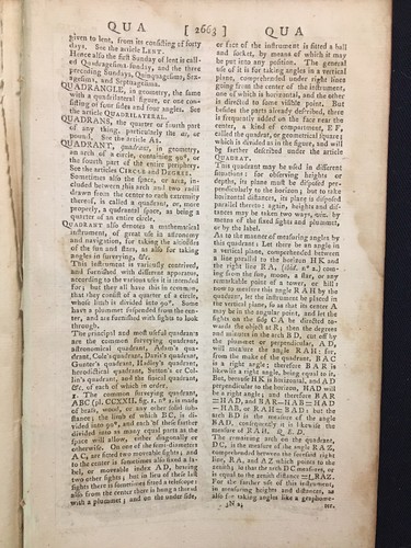 Astronomie-Quadranten 1764 Coles-Hadleys-Herodisch - Bild 4 von 4
