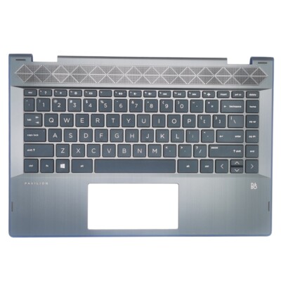 Poggiapolsi Con Tastiera Per HP Pavilion X360 14M-CD 14m-cd0001dx – Usato Funzionante