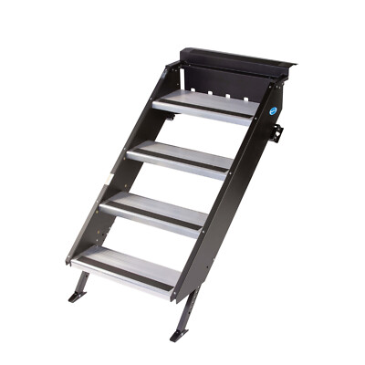 Morryde STP-212 StepAbove 4-Step RV Entry Step - 26'' To 28'' Door Width