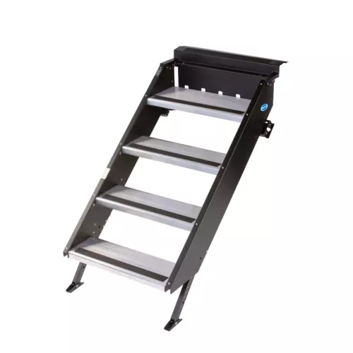 Morryde STP-212 StepAbove 4-Step RV Entry Step - 26" To 28" Door Width
