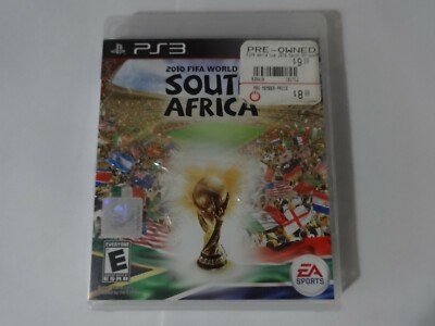 EUC 2010 FIFA South Africa Sony Playstation 3 PS3 Game Complete Free Ship