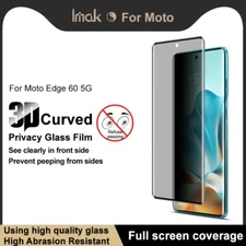imak For Motorola Edge 5G (2025), Anti-Spy 3D Privacy Tempered Glass Screen Film