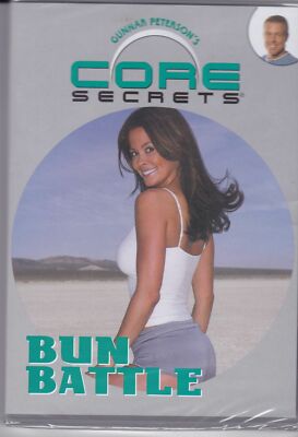 Gunnar Peterson's Core Secrets Replacement Workout DVD - Bun Battle *BRAND NEW*